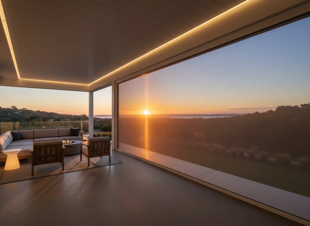 Motorized Exterior Shades — iL Progetto LLC San Diego