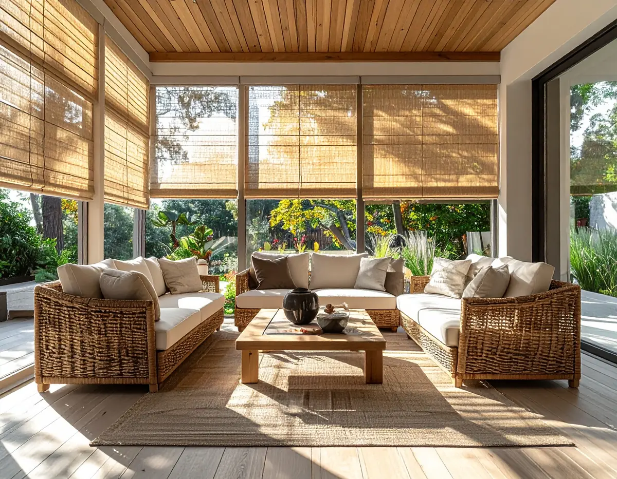 Woven Wood Shades — iL Progetto LLC San Diego
